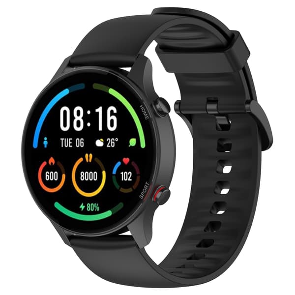 Universal klockarmband Black 22 mm Black 22 mm