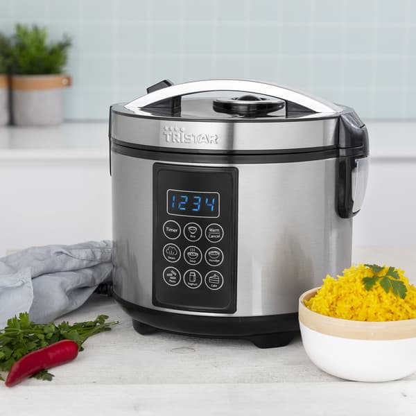 Digital ris- og dampkoger 2,2 l 900 watt