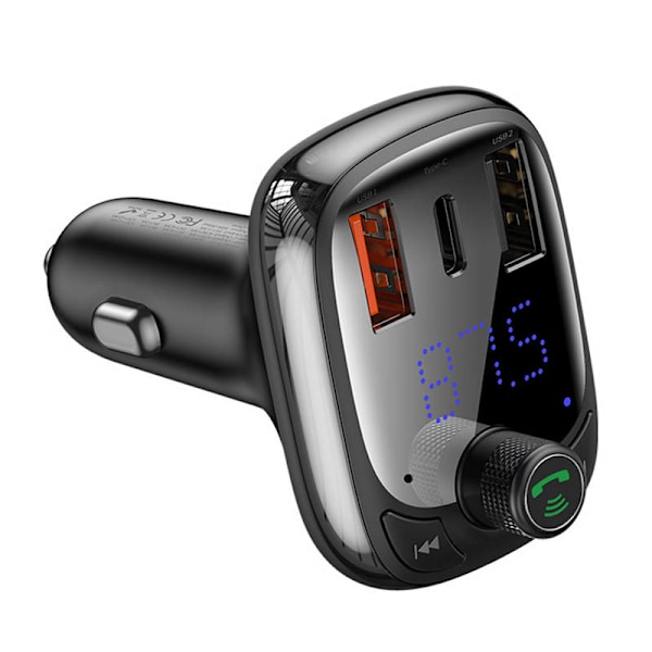Bil Bluetooth MP3-afspiller Baseus T Shaped S-13 Black OS