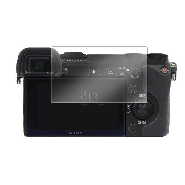 Explosionssäker skärmfilm mot fingeravtryck för SONY NEX-7 Trans Transparent