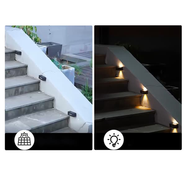 Solar Hegn Lys Udendørs Væglamper Warm white lights 8 Warm white lights 8
