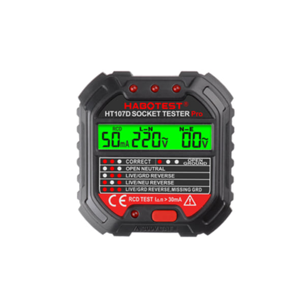 Sockeltestare med digital display Habotest HT107D