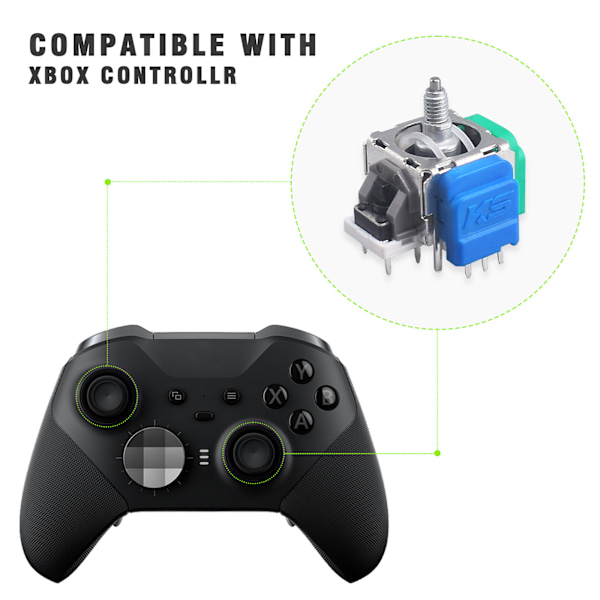 Xbox One Elite Controller TMR Joystick Replacement - 2 Pack