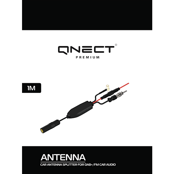 Antenna DAB+/FM-splitter for car audio