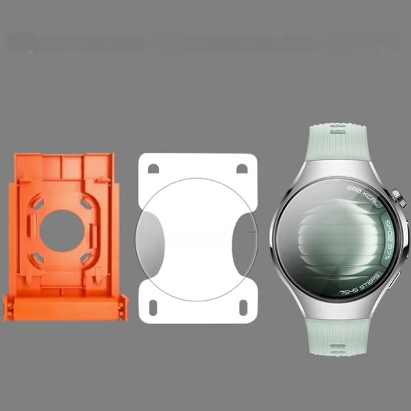 Korkealaatuinen näytönsuoja Huawei Watch 4 Pro -kelloon, 2 kpl, helppo asennus