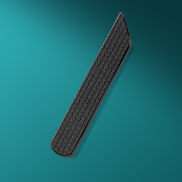Sort Finger Callus Remover, Rustfrit stål fodfil til død hud