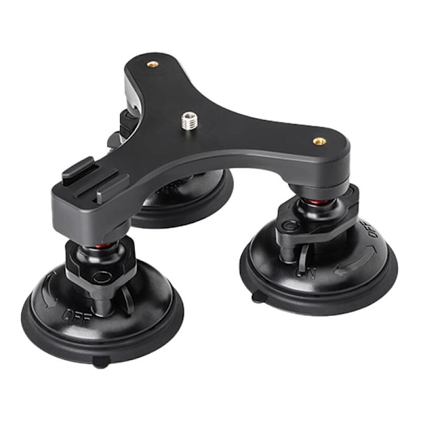 Triple Sugekop Car Mount Sunnylife til kameraer, telefoner osv. (ZJ771)