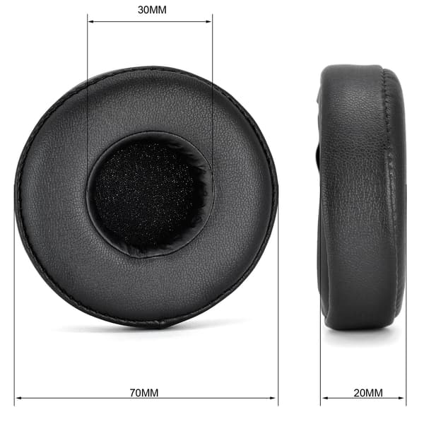 Ersättning Öronkuddar för Mpow 071 Black Black