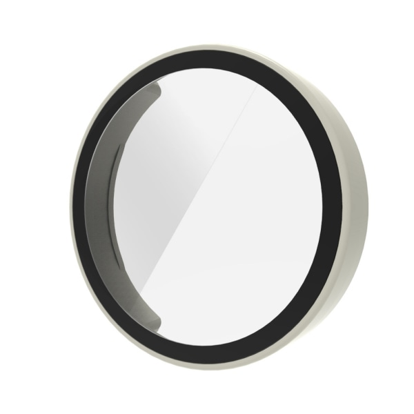 Beskyttelsesetui af hærdet glas Garmin Lily2 Smartwatch Varm hvid