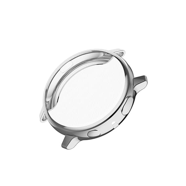 Sähköpinnoitettu kellokotelo Samsung Watch Active 2 - 40 mm Silver Silver