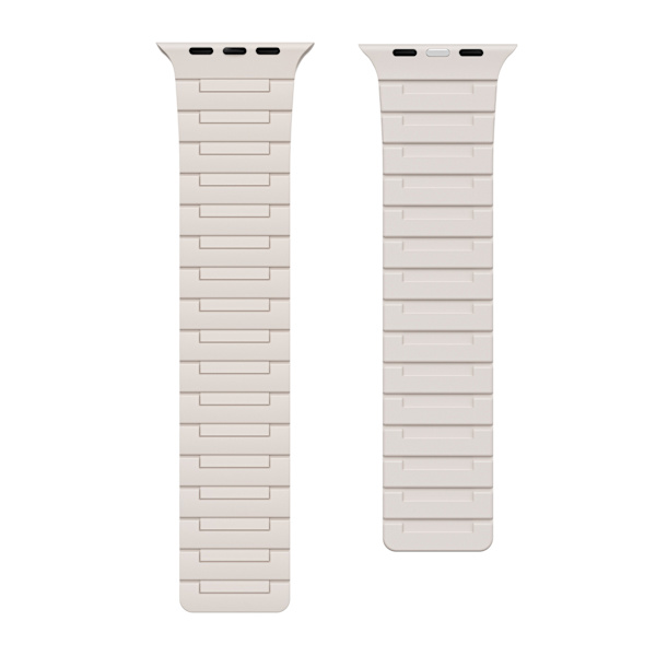 Magnetisk slingrem för Apple Watch 38/40/41 mm Vit