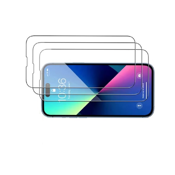 iPhone 14 skärmskydd i härdat glas (3-pack)