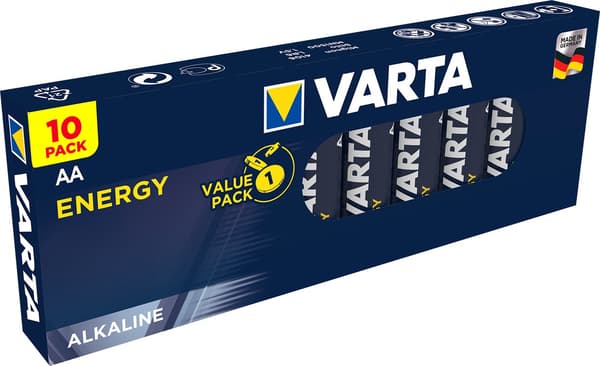 Varta LR6/AA (Mignon) (4106) batteri, 10 st. i box