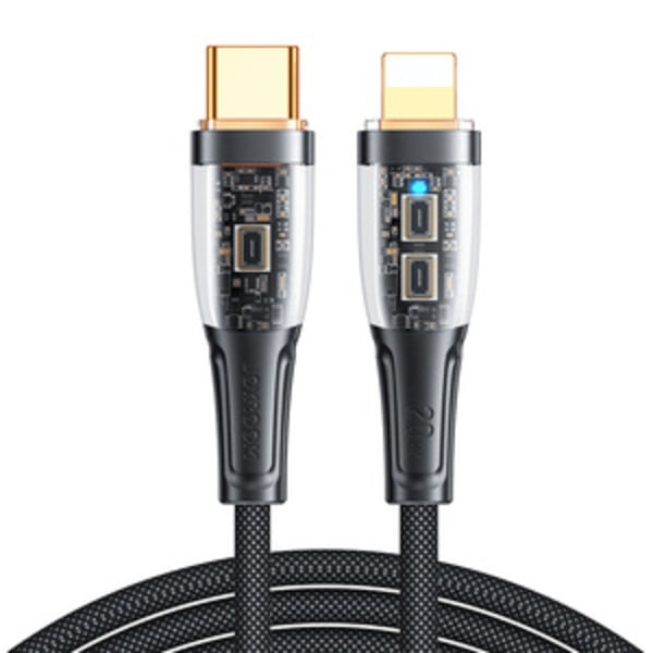Joyroom SC Lightning 20W 1,2m USB-USB-C Lightning-kaapeli S-CL020A3 (musta)