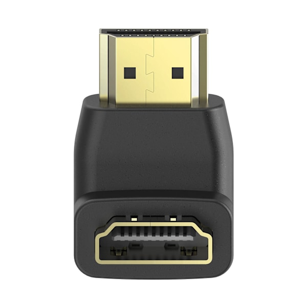 Adapter Hdmi 270 Astetta Kultainen Musta