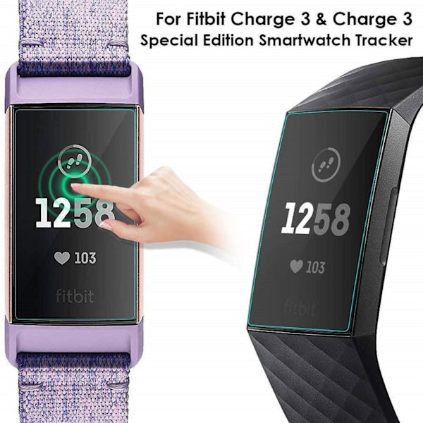 Näytönsuoja Fitbit Charge 2 TPU 5-pack
