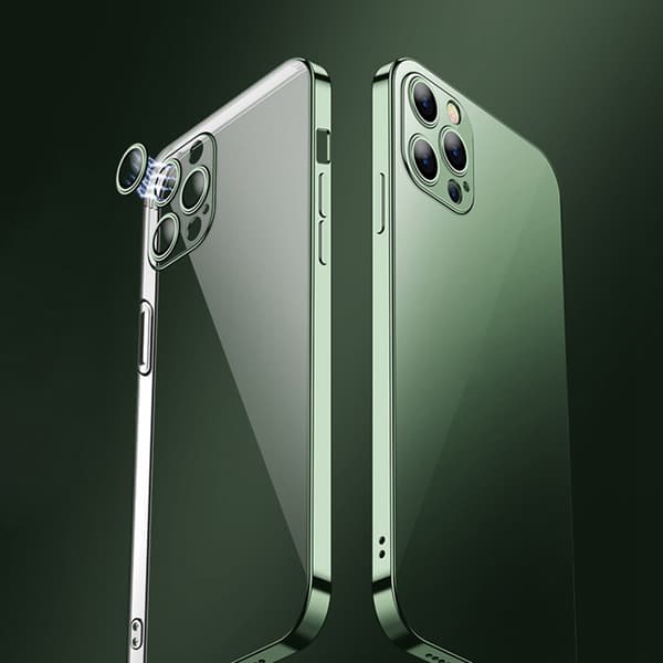 Telefonfodral med linsskydd Green iPhone 14 Pro Max Green