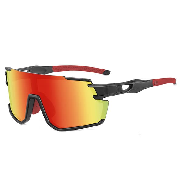 Sporty solbriller  Sandhvid stel Red Red