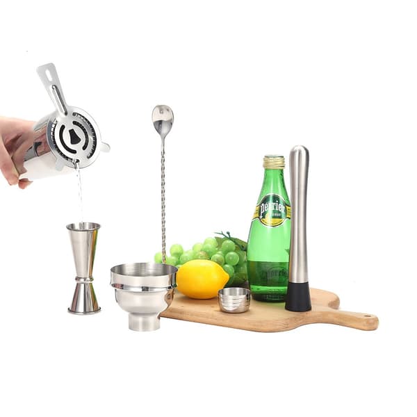 550ML Bartender Kit: Cocktailshakerset i rostfritt stål för hemmabar