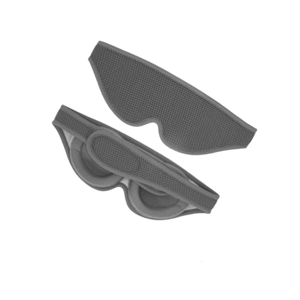 Justerbar 3D Sovmask - Separat Ögonhålsdesign DarkGrey DarkGrey