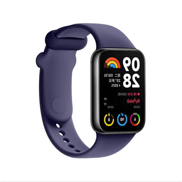 TPU Armbandsrem för Xiaomi Mi Band 8 Pro Blå