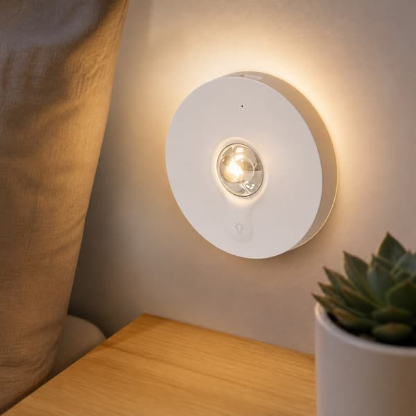 3-pack uppladdningsbara magnetiska LED-skåpluckor med touch- och fjärrkontroll