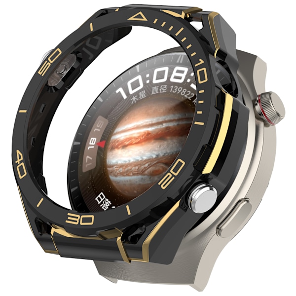 Muunna Huawei Watch 4 Pro -kellosi mestarillisella suojakuorella Musta