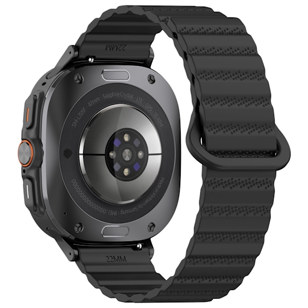 Samsung Galaxy Watch Ultra Dotted Magnetisk rem Sort