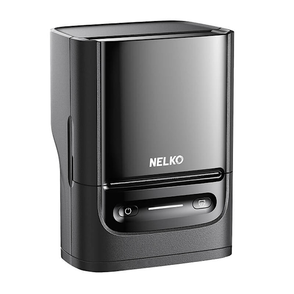 Nelko PM220 termisk etikettskrivare (svart)
