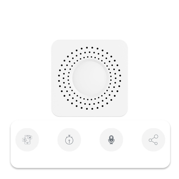 Zigbee Dimmer Switch Modul - Smart Hem Belysningskontroll, kompatibelt med Amazon Alexa och Google Assistant