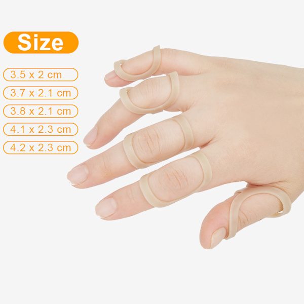 Fingerskena för springfinger 5-pack