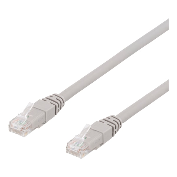 U/UTP Cat6A patch cable, 35m, 500MHz, Delta, LSZH, grey