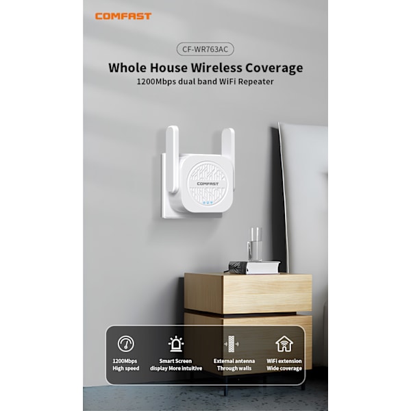 WiFi Range Extender - Paranna WiFi-kattavuuttasi