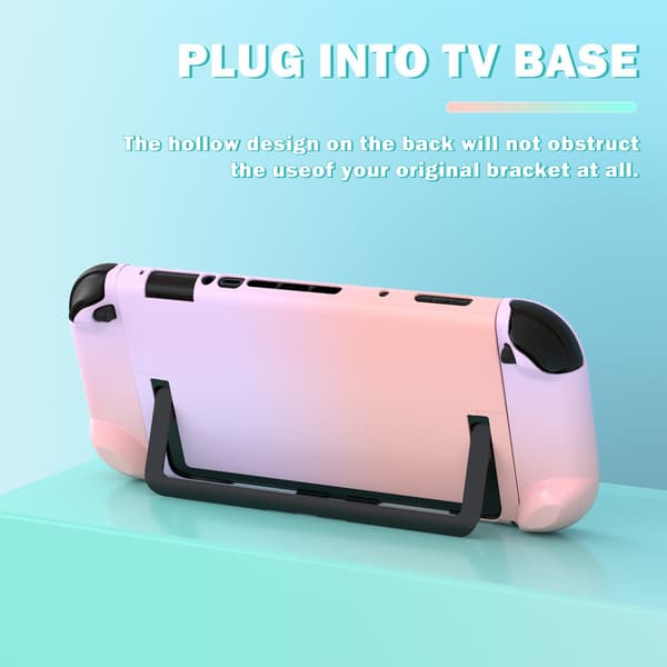 Gradient PC Hårdt Beskyttelsesetui Kompatibelt med Nintendo Switch 2 Konsol - Lilla