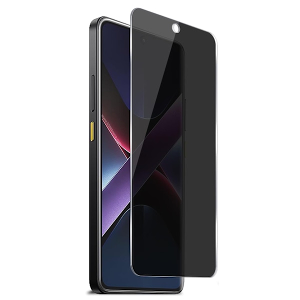 Xiaomi Poco M6 Plus Sekretess Härdat Glas Skärmskydd
