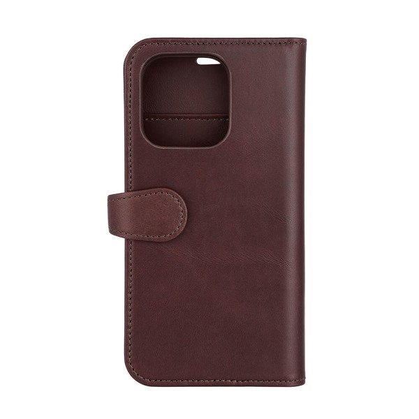 Mobilfodral 2-i-1 3 Kortfack Brun - iPhone 14 Pro
