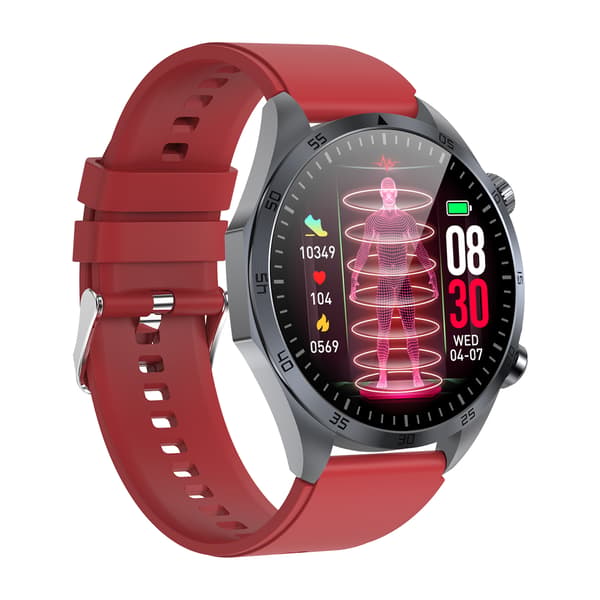 Älykello, jossa on edistynyt terveyden seuranta Red Red