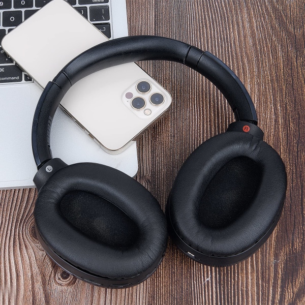 INF Ørepuder til Sony MDR-1000X WH-1000XM2 1 par sort