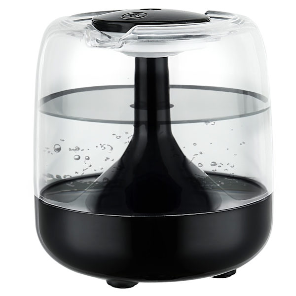 650ml Spray Aroma Diffuser: Stor Mist USB Luftfuktare för Sovrum, Kompatibel med Olika USB-enheter Black Black