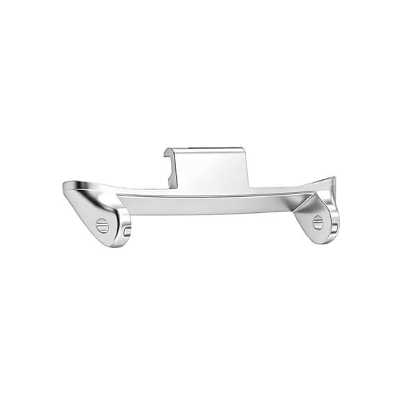 Remforbindelse kompatibel med Honor Watch - Rustfrit stål, sikker installation, 2 par (Connector x4) til udskiftning Silver Silver