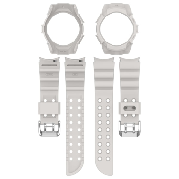 Samsung Galaxy Watch Armor Fodral & Band Set Samsung Galaxy Watch 7 40mm Grå 40 mm