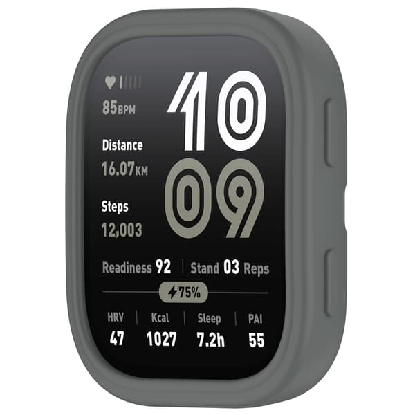 Silikone-etui til Amazfit Bip 6 (A2435) Grey Grey