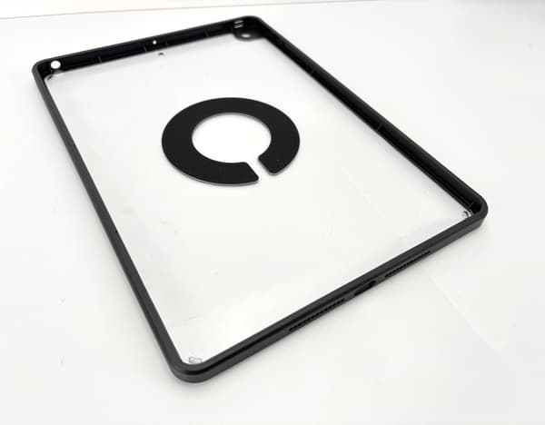 Y-taittuva pyörivä tablet-kotelo iPadille 7/8/9 (10,2 tuumaa) - musta