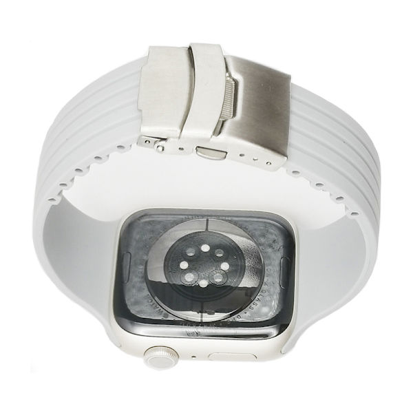 Klockarmband kompatibel med Apple Watch Series7/6/5/4/3/2/1 och SE-modeller Grå 38/40/41 mm