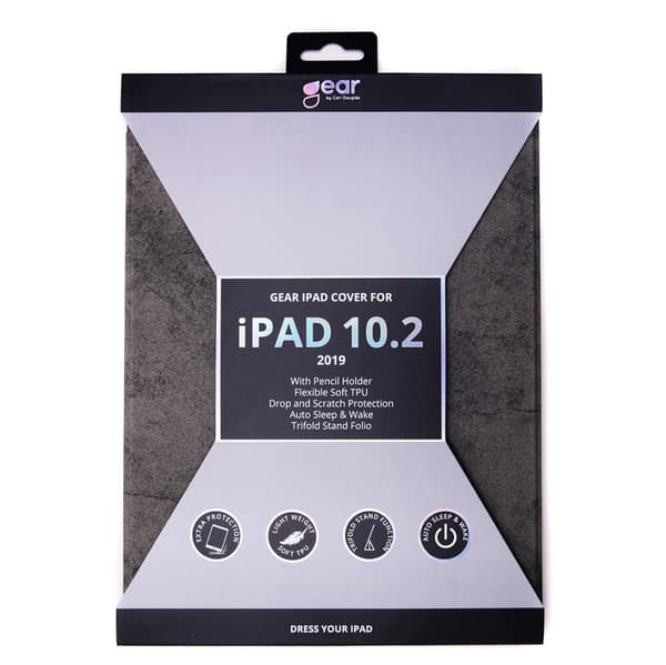 Tablet-etui grå - iPad 10.2" 19/20/21