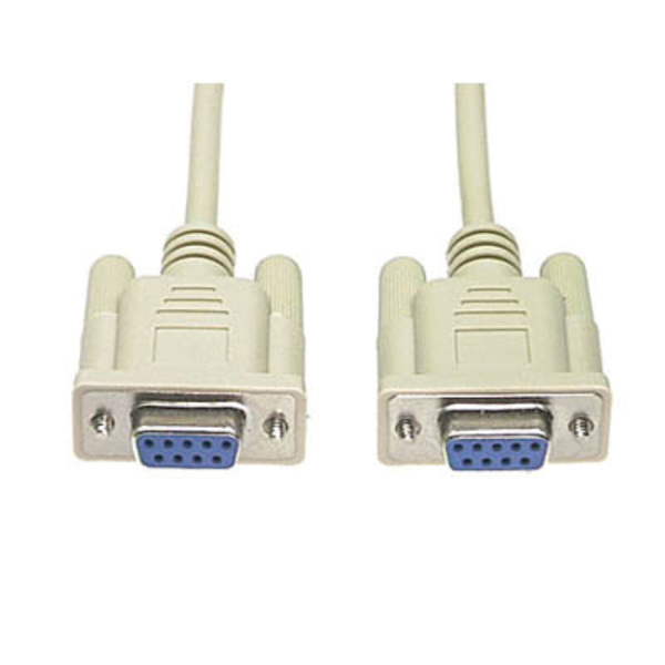Null modem cable DB9ho-ho 5m