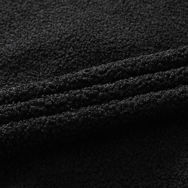 Opvarmet vest Teddy fleecevest med nem betjening, 15 varmezoner Sort 4XL