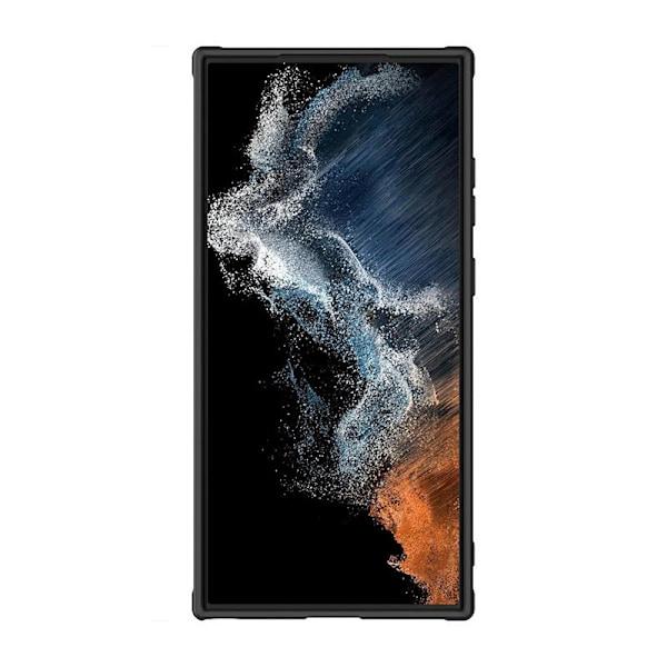 Nillkin CamShield læderetui til Samsung Galaxy S23 Ultra (sort)