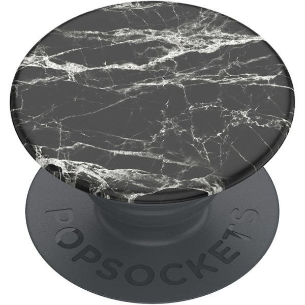 Basic Black Modern Marble Grip Med Ställfunktion