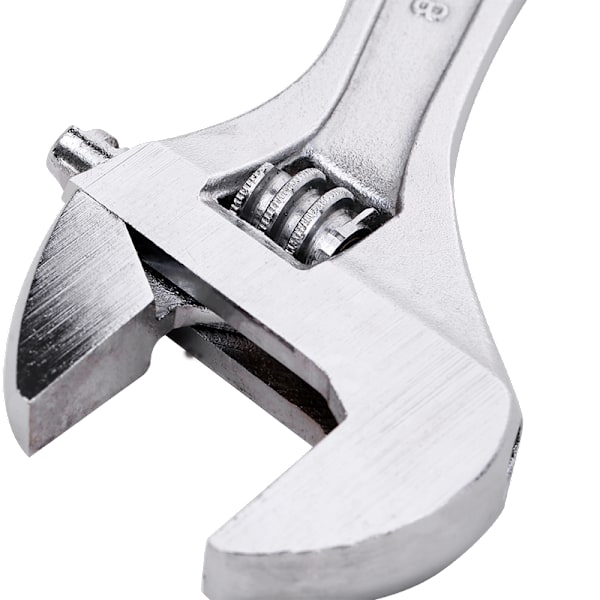 Justerbar nyckel 8" Deli Tools EDL008A (silver)